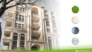 maryam featured image طراحی نما و دکوراسیون داخلی مجتمع مسکونی مریم