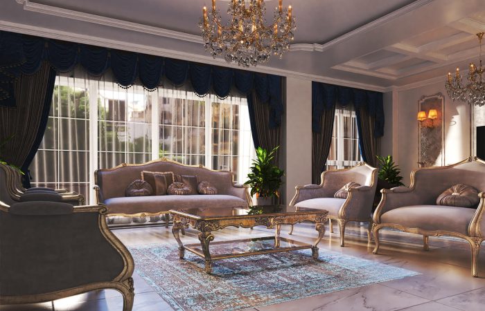 طراحی نما و دکوراسیون داخلی مجتمع مسکونی مریم