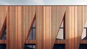 انواع نمای چوبی ساختمان