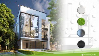 طراحی ویلا آزالیا دهکده توریستی سامان شهرکرد طراحی ویلا آزالیا دهکده توریستی سامان شهرکرد