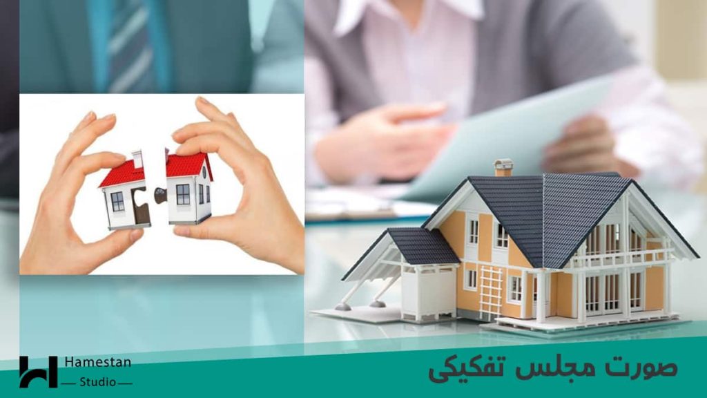 صورت مجلس تفکیکی ملک