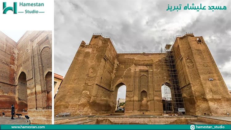 بناهای معماری آذری؛ مسجد علیشاه در تبریز