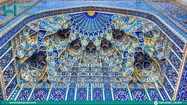 انواع مقرنس؛ مقرنس کاشی