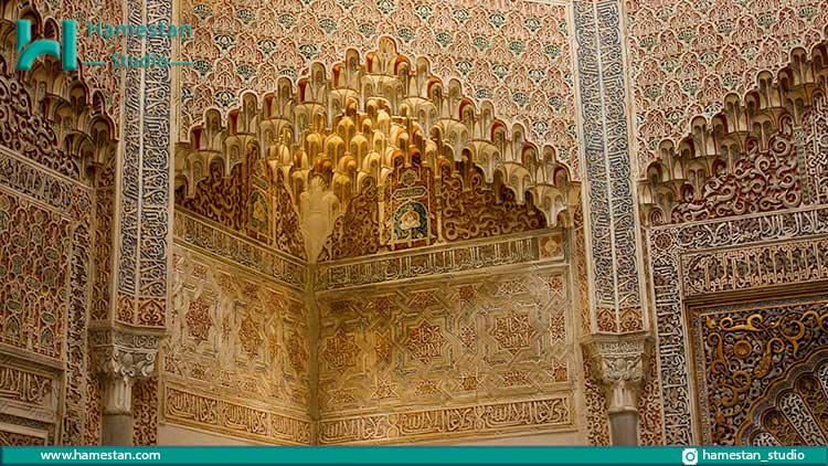 انواع مقرنس؛ مقرنس چوبی